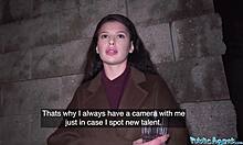 Lonely Party Girl Creeps For Casting Fuck!