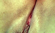 pretty amateur rips clothes off wet pussy on bed moaning to dripping orgasm