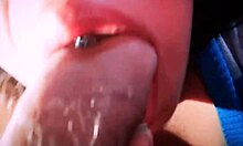 stepmom blows me off then we fuck hard on her husband's bed