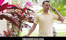 Stepson free uses stepdad's sugarbaby Kylie Quinn in wild anal creampie