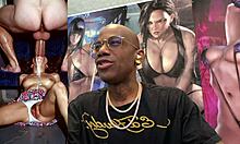 slutty chained nun korra rides huge dildo on train with cum-covered bubble butt