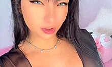 hot latina emanuelly raquel shakes her big ass with buttplug fox tail teasing hard!
