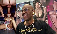 slutty chained nun korra rides huge dildo on train with cum-covered bubble butt