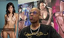 slutty chained nun korra rides huge dildo on train with cum-covered bubble butt