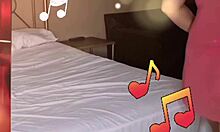 sharing my sensual latina wife evaluna's erotic lingerie striptease dance closeup