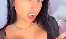 hot latina emanuelly raquel shakes her big ass with buttplug fox tail teasing hard!