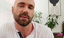 Tattooed Muscular Husband Danny Steele Fingers Shaved Pussy Then Fucks Hard in FPov Boyfriend Roleplay