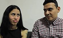uhh the nerdy student... heh just creampied this young mexican 18 year old in class!