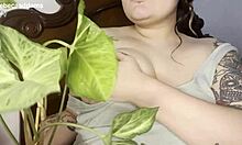 Hey Big Natural Tits Mommy Shakes Oiled Curves in Shower Humiliation!