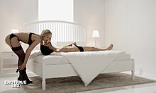 hungarian blonde sicilia rides big cock in sensual wet pussy fantasy