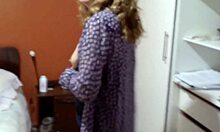 i stroke my cock watching stepmother finger her wet hairy pussy standing in lingerie desperate to fuck her