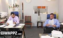 Stepdads trade teen stepdaughters in office swap
