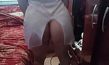 young big ass bride in white dress bent over rough doggystyle gaping sloppy