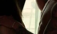 The young gymnastics coach endures rough anal pounding from behind.