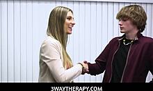 hey milf doctor shows stepbro how to deepthroat and fuck stepsis right