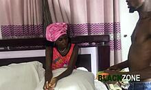 i tricked stepsis into cock sucking taste game closeup ebony natural tits