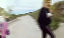 two slutty girls chase wild outdoor cum pleasure heat