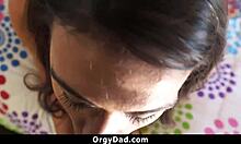 uhh stepdad i cant resist seducing you into this wild teen orgy ride daddy...