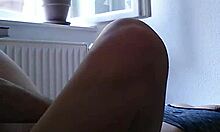 rough pounding hairy rasta girl's wet pussy cowgirl style