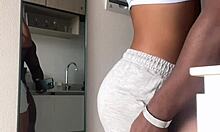 Pretty 18+ Girlfriend Kneels To Deepthroat My Big Black Cock Amateur Couple