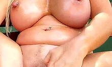 whoa goddess lena squirts like crazy in this extreme food porn compilation with cucumbers!!