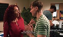 i cant believe my teacher agreed to dp threesome after blackmail n fuckin her student