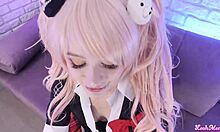 Teen Junko Enoshima cosplay anal creampie pussy cum young couple lesbian ass tits