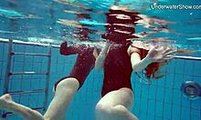 diana and simonna, you stunning pool teens, strip those bikinis off now