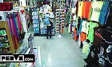ohh from shoplifting to strippin naked in the gym... daisy gets fucked by fitness coach nicky