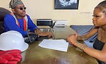 house agent harveyxbush fucks curvy client with small tits in office