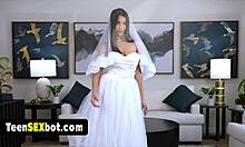 hey bride, wanna quick fuck your crush before wedding?