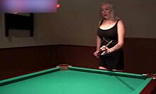 ROUGH BUSTY BLONDE PORNSTAR POUNDED ON POOL TABLE DEEPTHROAT DOGGYSTYLE