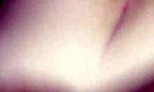 Damn thick white bitch cums hard on bbc outside at night 🔥💦