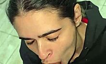 wife sailor girl sucks cock til last cum drop 💦👅