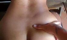 Pounding Stepdaughter's Fat Ass in Bold Anal Doggy