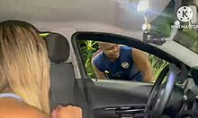 wife cheats on cuck hubby with hung black stud on street after gas runs out