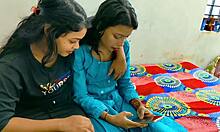 rajesh fucked his sister-in-law an wife on same bed we had best threesome ever in 2026