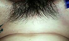 Watch me shave extreme hairy big clit cunt smooth up close