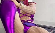 Starfire Cosplay Stepmom Craves Halloween Pounding