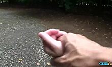 I finger cute asian teen in car then she blows my hard cock outdoors