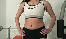 whoa dirty stepdad fucks teen pussy hard at the sweaty gym