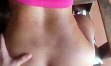 Pounding Stepdaughter's Fat Ass in Bold Anal Doggy