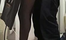 Husband Resists No More Fucks Wife In Sexy Ironing Outfit