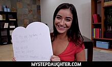 petite skinny emily willis rides stepdad's cock in secret
