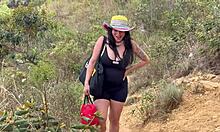 Pregnant Woman Craves Intense Sex By River Fucks Hard Outdoors
