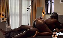 Damn, big ass ebony milf loves taking those hardcore backshots like a pro