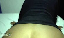 latina begs for rough doggystyle creampie deep inside tight pussy