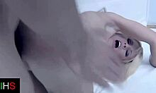 Beautiful Big Tits Blonde Takes Monster Cock Doggystyle and Titty Fuck