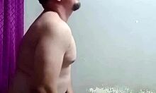 i'm shakin' suckin old stepdaddy's cock then doggy fucked hard