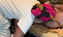 wanna see this filthy black whore puke gallons deepthroating rimming her interracial master?